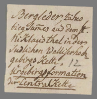 L 01248
<br/>
Label met opschrift
<br/>
<em>Escher von der Linth, Johannes Conrad (1767-1823)</em>